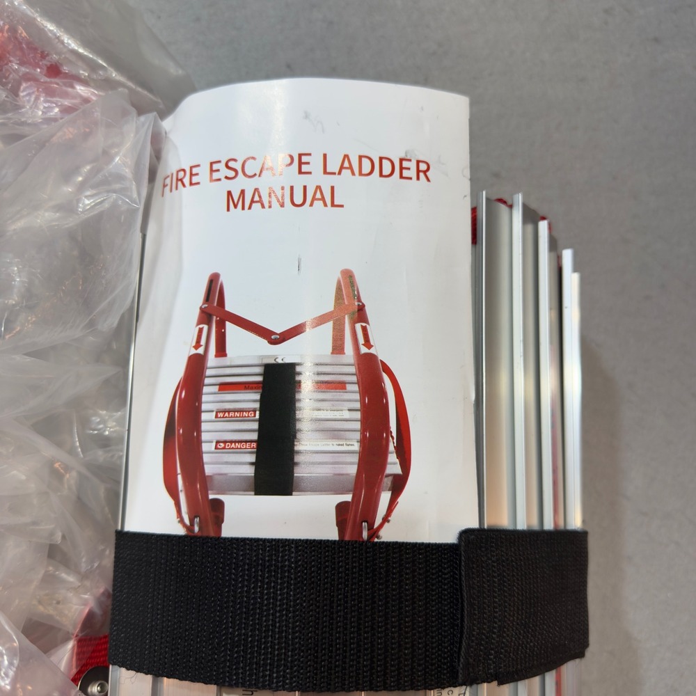 SHAREWIN Fire Escape Ladder 25 Foot 2 Person Emergency Escape Ladder